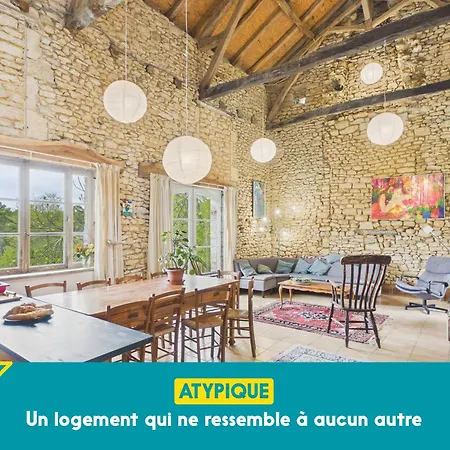 Grand 11 Pers Avec Piscine Commune & Nature Fanlac
