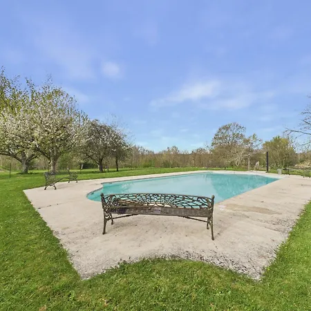 Ferienhaus Grand 11 Pers Avec Piscine Commune & Nature